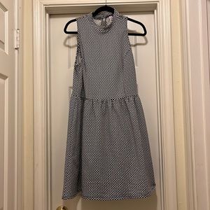 Target Style Black & white polka dot mini